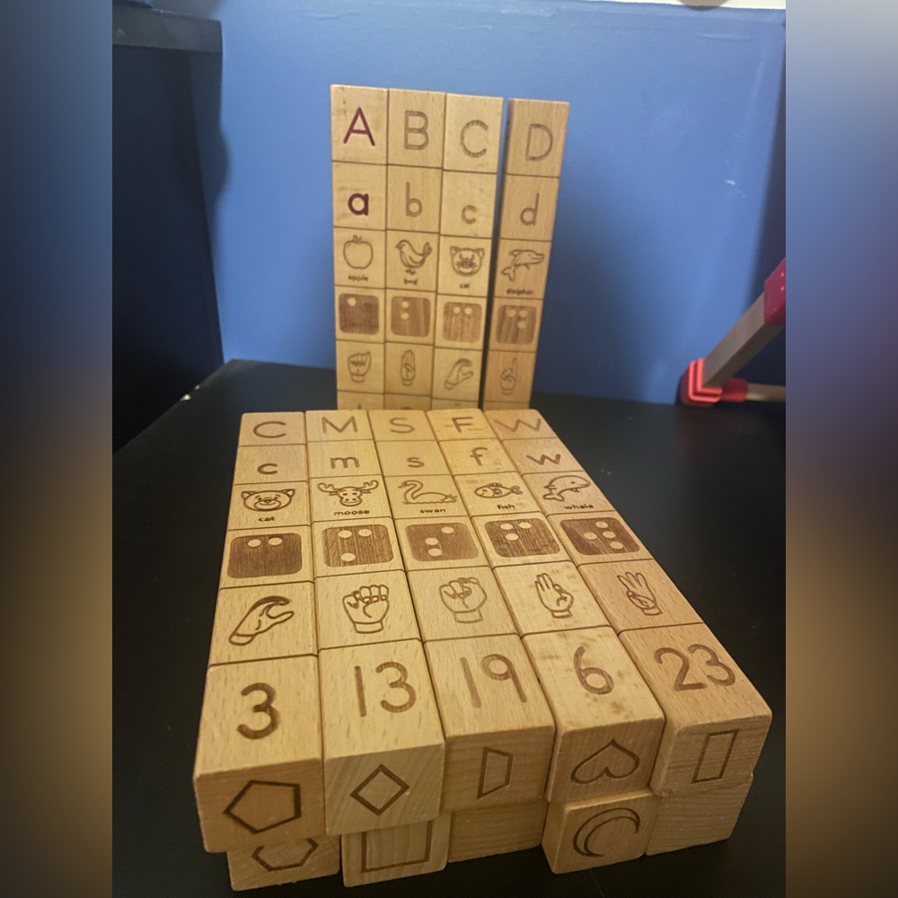 Montessori Learning Totems.